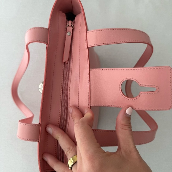 Furla Coral Pink Handbag - Picture 5 of 14